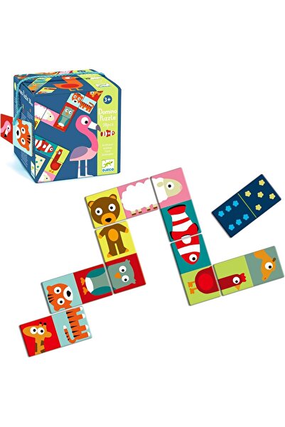 djeco لعبة ألغاز الدومينو من أنيمو