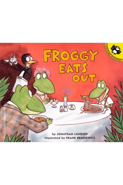 Puffin Books Froggy mănâncă în oraș