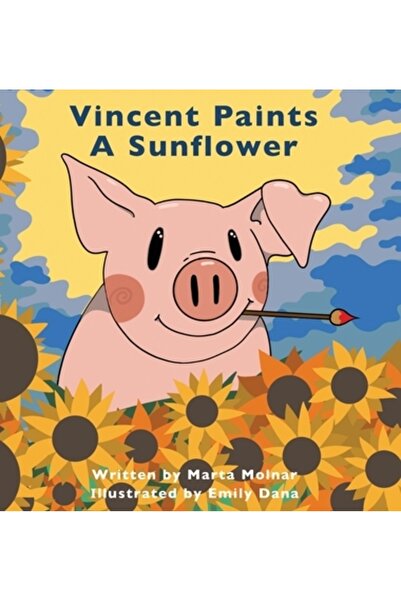 INDEPENDENT CAT Vincent pictează o floarea-soarelui