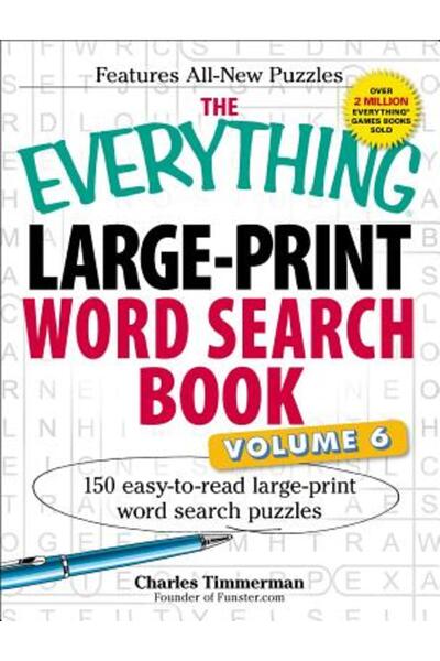 Kessinger Pub Llc Cartea de căutare de cuvinte cu caractere mari, volumul VI:...