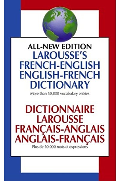 Pocket Books Dicţionar francez-englez, englez-francez al lui Larousse: Dictio...