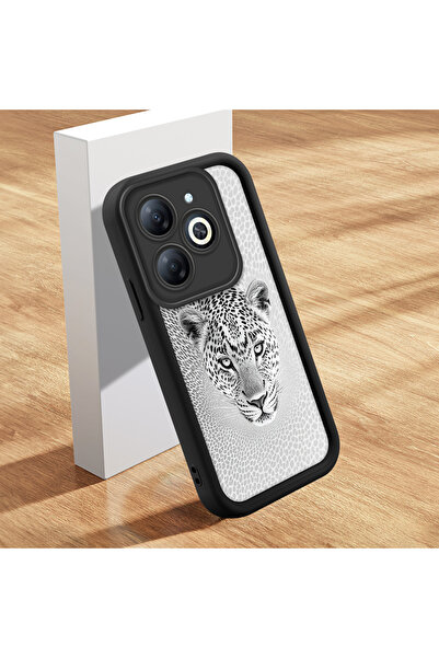 Hontinga حافظة هاتف من السيليكون الناعم متوافقة مع هاتف Infinix Smart 8/8 Pro...