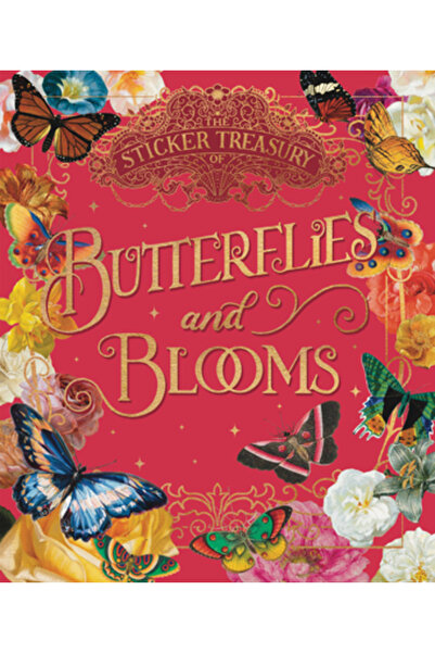 Smith Street Books Comoara de stickere cu flori și fluturi frumoși: O carte e...