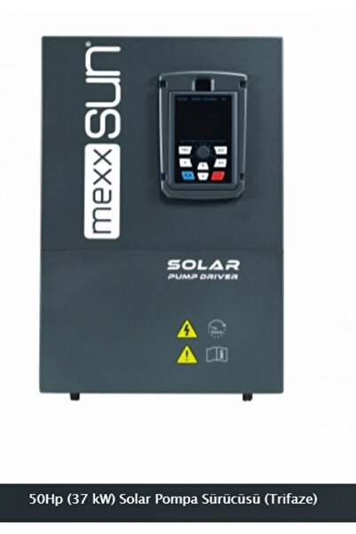 MEXXSUN -İnges 50 HP ( 37 kW ) SOLAR POMPA SÜRÜCÜSÜ -TRİFAZE GÜNEŞ ENERJİLİ T...