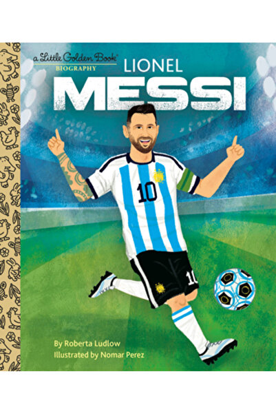 Golden Books Pub Co Inc Biografie de Lionel Messi, o mică carte de aur