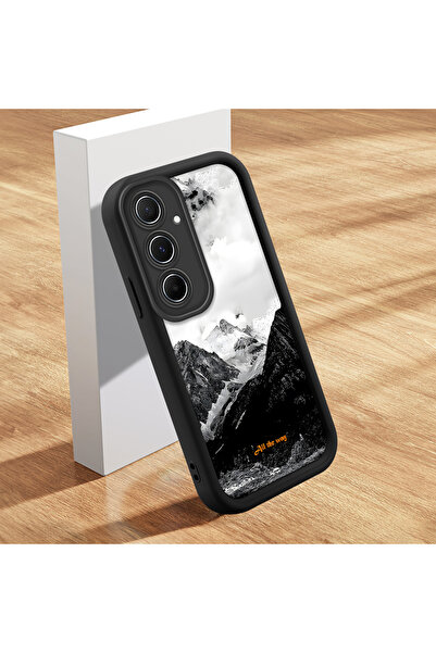 Hontinga حافظة هاتف سامسونج جالاكسي A55 متوافقة مع السيليكون الناعم ومضادة لل...