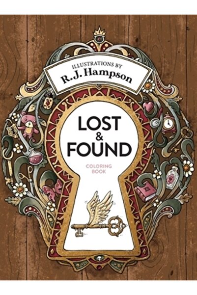 INDEPENDENT CAT Carte de colorat cu obiecte pierdute și găsite