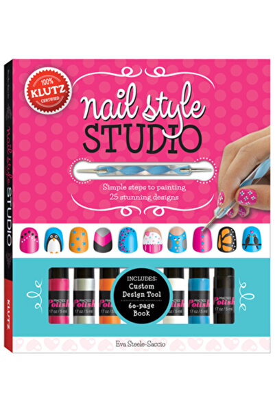 KLUTZ Studio de manichiură: Pași simpli pentru pictarea a 25 de modele uimito...