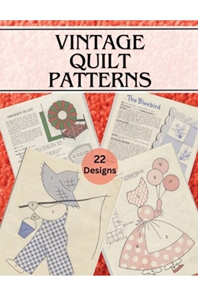 INDEPENDENT CAT Modele de quilt vintage: Cărți de quilting vintage din anii 1...