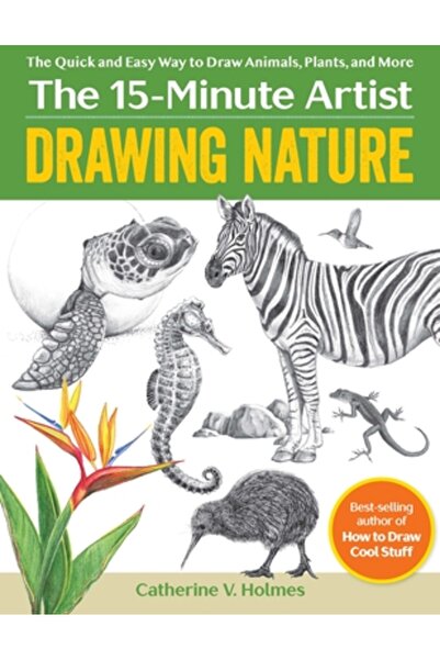 Get Creative 6 Desenarea naturii: Modul rapid și ușor de a desena animale, pl...