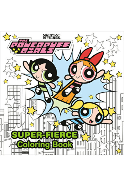 Random House Cartea de colorat Fetițele Powerpuff Super-Fierce (Fetițele Powe...