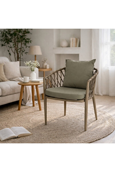 Palma homez Practical garden chair design for outdoor seating - beige gray