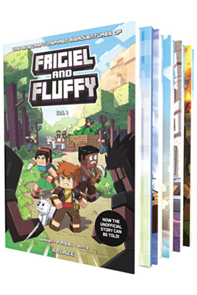 Ablaze Media Set cutie Aventurile nefericite ale lui Frigiel și Fluffy, inspi...