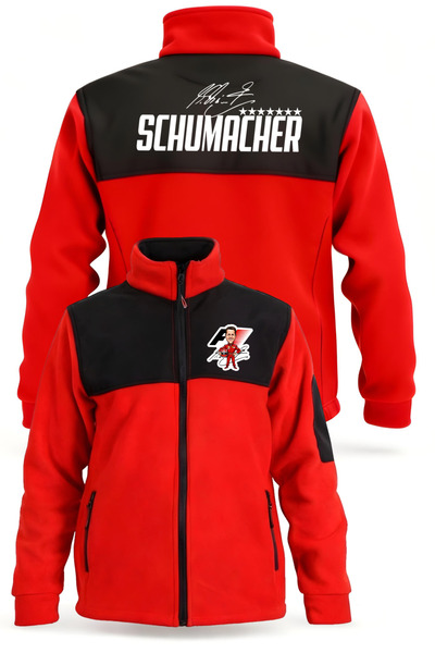 VİZYON İKRA Formula1 M.Schumacher Signed Cold and Windproof Workwear Fleece
