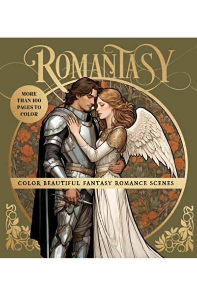 Chartwell Books Carte de colorat Romantasy: Colorează scene romantice fantast...