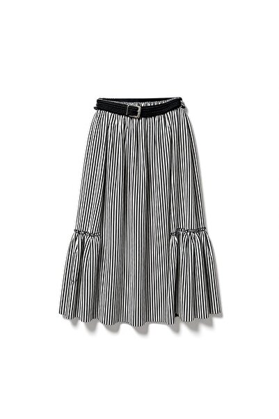 Etek ŞİFON BELİ LASTİKLİ