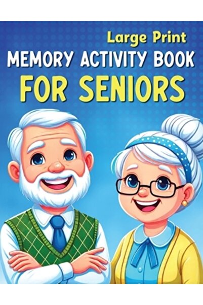 INDEPENDENT CAT Caiet de activități pentru memoria cu caractere mari pentru seniori: Activități relaxante de memorie, puzzle-uri ușoare, jocuri pentru creier