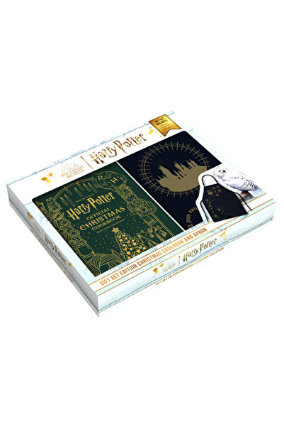 Insight Ed Harry Potter: Ediție cadou Carte de bucate și șorț de Crăciun: Plu...