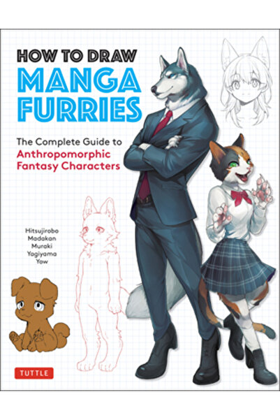 Tuttle Pub Cum să desenezi personaje blănoase manga: Ghidul complet pentru pe...