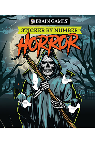 Pubn Intl Jocuri Creiere - Autocolant după Număr: Horror
