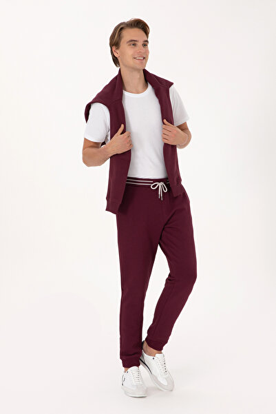 U.S. Polo Assn. Men's Burgundy Sweatpants 50316373-Vr177