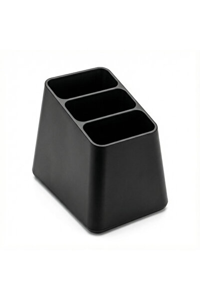 Decorstation 3 Gözlü Kumanda Tutucu Stand Siyah | TV & Klima Kumandası Düzenl...