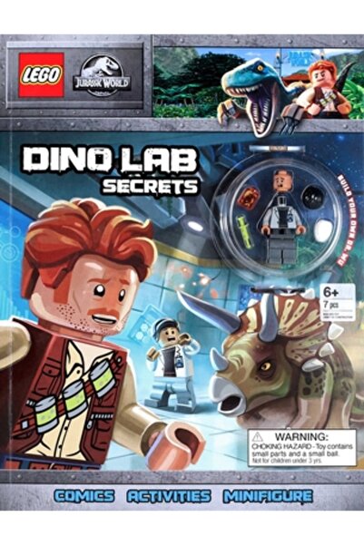 Studio Fun Intl Lego(r) Jurassic World(tm): Carte de activități cu minifiguri...
