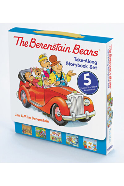 Harper Festival Setul de povești Urșii Berenstain de luat cu tine: Săpături cu dinozauri, Devino verde, Când voi fi mare, Sub mare