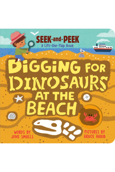 Sourcebooks Explore Săpând după dinozauri: La plajă