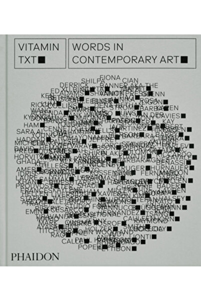 Phaidon Pr Inc Vitamina Txt: Cuvinte în arta contemporană