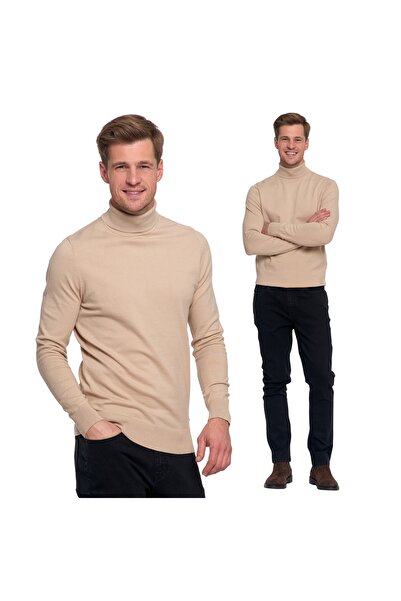 MORAJ ELEGANT MEN'S JUMPER THIN TURTLENECK CLASSIC SMOOTH FIT