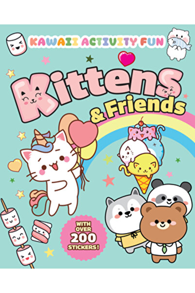 Dover Pubn Inc Pisicuțe și prieteni: Activități Kawaii distractive (cu peste ...