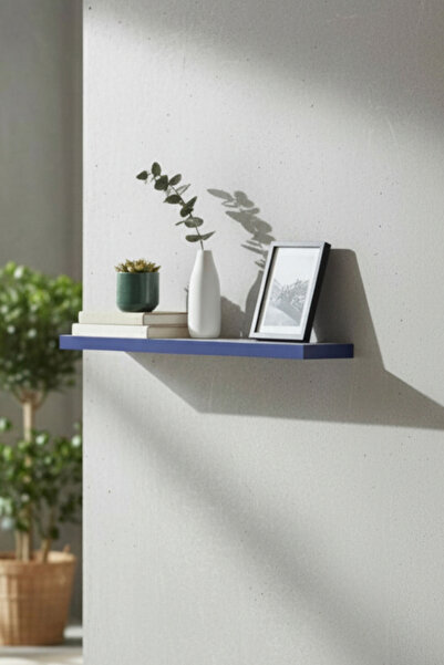 Moemi Duvar Rafı Uçan Raf Gizli Raf Ahşap Duvar Rafı 45 cm