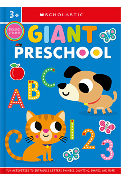 Cartwheel Books Caiet de lucru pentru preșcolari gigant: Elevii timpurii din ...