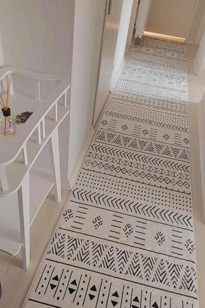 Monnhein سجادة أرضية – قاعدة غير قابلة للانزلاق، قابلة للغسل، ذات ملمس ناعم، ...