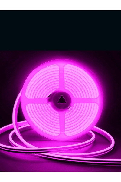 online shopping dsg store 12V Neon LED Şerit 5 Metre – Esnek Silikonlu, Kesil...