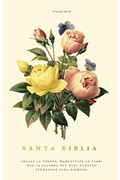 Vida Publ Rvr60, Santa Biblia, Premio Y Regalo, Letra Grande, Tapa Dura, Flor...