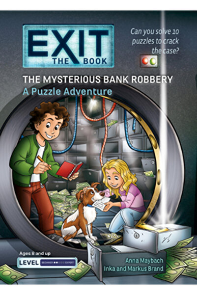 Puzzlewright Ieșire: Cartea - Jaful misterios de la bancă: O aventură puzzle