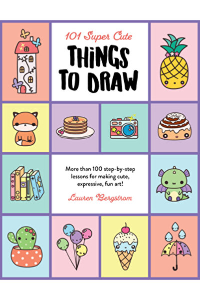 Walter Foster Pub Inc 101 lucruri super drăguțe de desenat: Peste 100 de lecț...