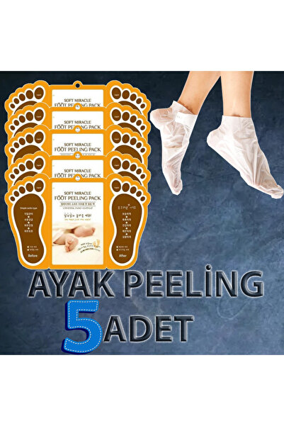 rez Ayak peeling maskesi 5 ADET