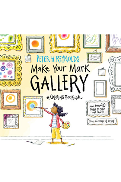 Candlewick Books Galeria „Fă-ți amprenta”: O carte de colorat