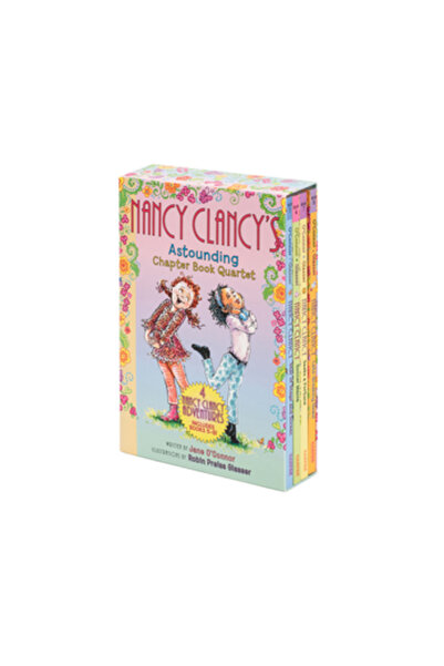 HarperCollins Publishers Fancy Nancy: Cvartetul de cărți cu capitole uimitoare al lui Nancy Clancy: Cărțile 5-8