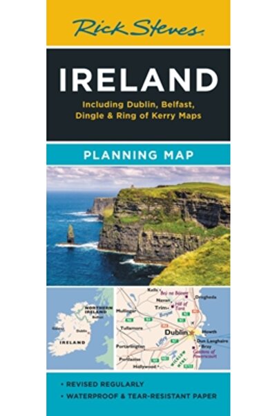 Avalon Travel Publ Harta de planificare a Irlandei de Rick Steves: Include hă...