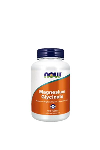 Now Food مغنيسيوم جليسينات 180 قرص