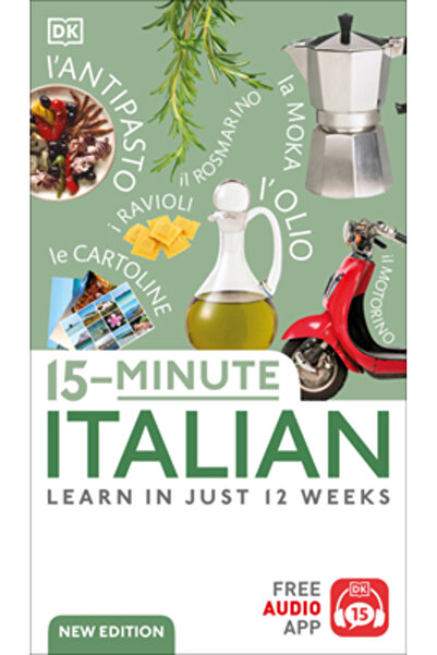Dk Pub 15-Minute Italian: Learn in Just 12 Weeks