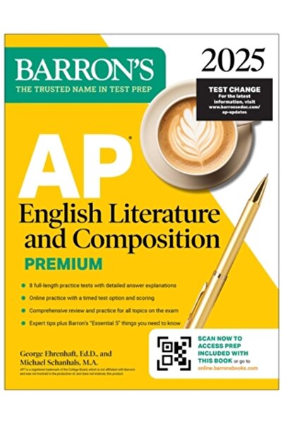 Barrons Education Series AP Literatură și Compoziție Engleză Premium, 2025: C...