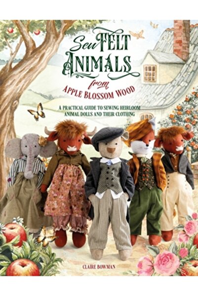 David & Charles Coaseți animale din pâslă din lemn de măr: Un ghid practic pe...