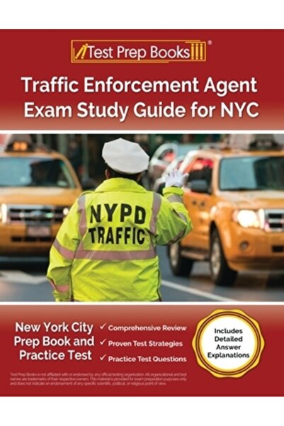 Test Prep Books Ghid de studiu pentru examenul de agent de control rutier pen...