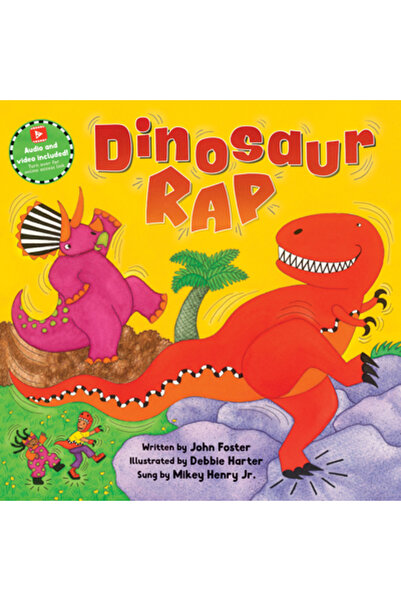 BAREFOOT BOOKS Rap cu dinozauri