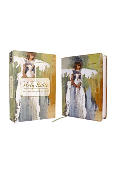 Zondervan Nrsvue, Biblia Sfântă, Seria de artă cu îngeri Anne Neilson, Leathe...